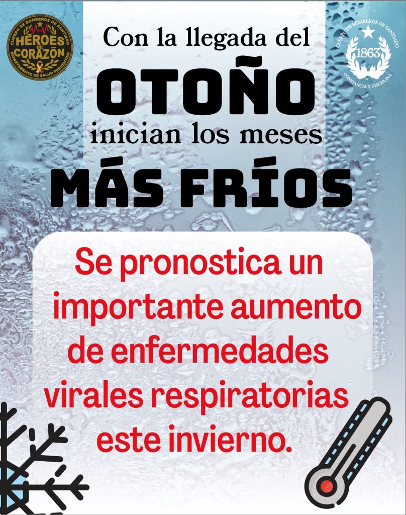 Departamento Médico del CBS activa prevención ante enfermedades respiratorias invernales