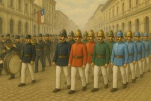 A 146 a&ntilde;os de los &ldquo;Bomberos Armados&rdquo; de Santiago