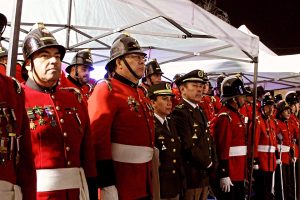 Superintendente del CBS concurrió a homenaje de Bomberos de Ñuñoa al ex Superintendente Octavio Hinzpeter