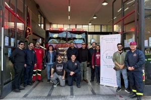Cuartel de “Bomba Yungay” sirvió de vacunatorio para vecinos y Bomberos