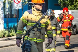 El CBS control&oacute; emergencia por fuga de gas en Independencia: 500 evacuados