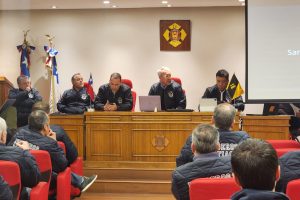 Comandante del CBS presidió Junta de Capitanes de junio