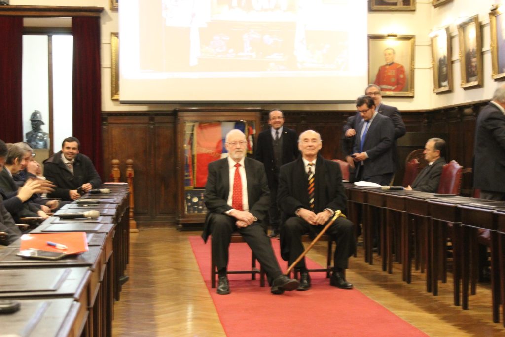 Directorio del CBS distinguió a dos Miembros Honorarios de la Institución