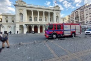El CBS realiz&oacute; levantamiento de seguridad patrimonial en el Teatro Municipal de Santiago