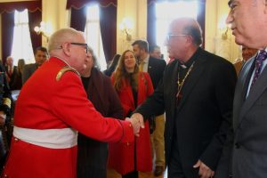 El CBS se hizo presente en Condecoración de la Municipalidad de Santiago al Cardenal Fernando Chomalí