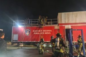 Se iniciaron Ejercicios Pr&aacute;cticos para Guardias Nocturnas en simulador m&oacute;vil de la ANB