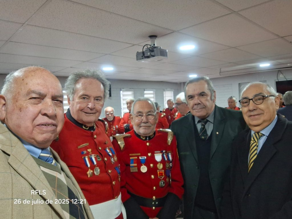 Peña de los 50 Años concurrió al 31er. Aniversario de Unidad Simbólica del CBÑ