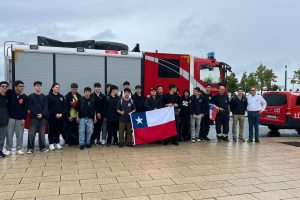Brigadieres de la 15ª Compañía viajaron a Alemania para participar en el Desafío Jugendgruppe Berlín 2025