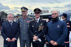 Segundo Vicepresidente Metropolitano de Bomberos asistió a ceremonia por el 80° aniversario de la Defensa Civil