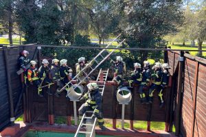 15ª Compañía reforzó espíritu de cuerpo con ejercicio en dependencias de la Escuela Militar