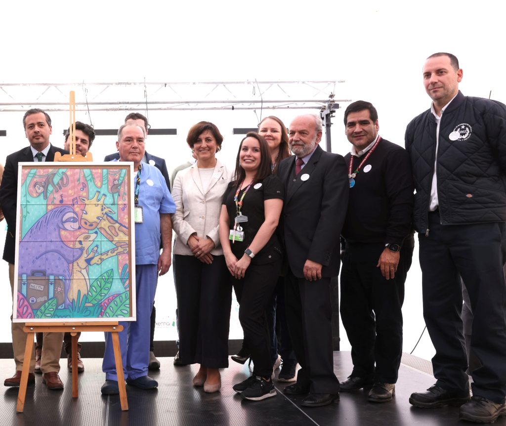 El CBS estuvo presente en inauguración de pabellones de Hospital Calvo Mackenna a dos años de incendio