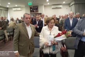 Pe&ntilde;a de los 50 A&ntilde;os homenaje&oacute; a viudas de Miembros Honorarios y fue nexo de experiencias con Brigadas Juveniles