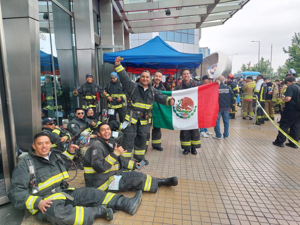 Bomberos americanos hicieron cumbre después de curso internacional en la EBS