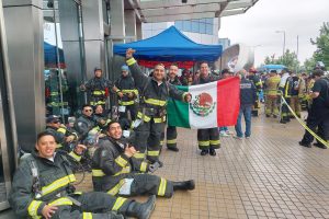 Bomberos americanos hicieron cumbre después de curso internacional en la EBS