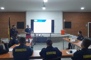 CBS apoyó a Bomberos de Medellín para formación de operadores en la especialidad GRIMP