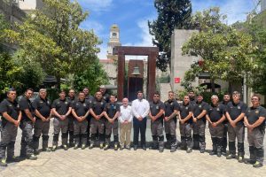 El CBS recibió en el Cuartel General a voluntarios de la 6ª Compañía de Iquique