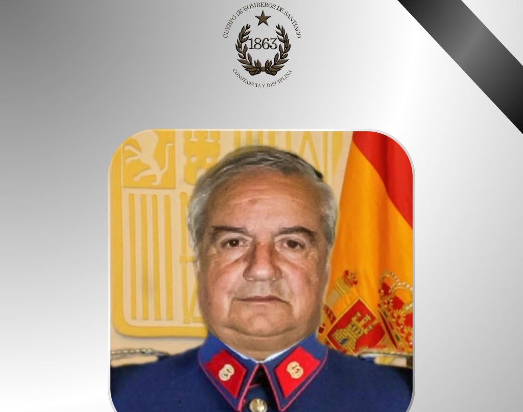 La “Bomba España” entregó su último adiós al Voluntario Honorario Alejandro Martín Aranda (Q.E.P.D.)