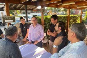 COG revisó avance del proyecto de remodelación del cuartel de la 21ª Compañía