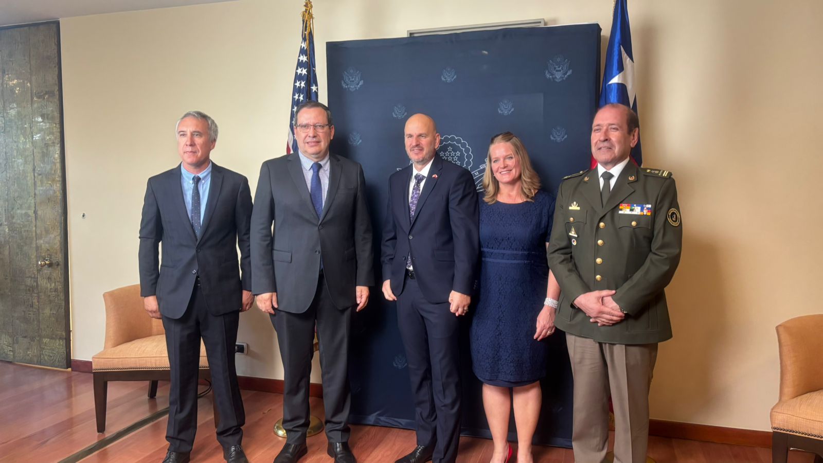 El CBS concurrió a recepción del nuevo Embajador de Estados Unidos en ...