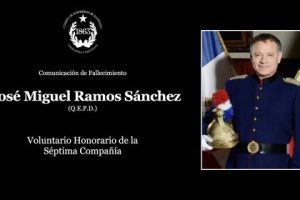 Fallecimiento del voluntario honorario Jos&eacute; Miguel Ramos S&aacute;nchez