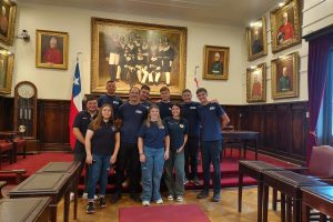 Bomberos de Adelia Mar&iacute;a realizan visita institucional al Cuerpo de Bomberos de Santiago