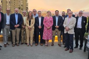 La 14&ordf; Compa&ntilde;&iacute;a del CBS ofreci&oacute; una cena de despedida a Embajadora del Reino Unido