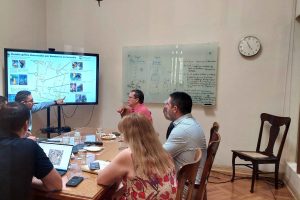 El CBS y Aguas Andinas sostuvieron reuni&oacute;n de trabajo y coordinaci&oacute;n en el Cuartel General