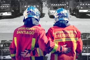 &ldquo;Pompe France&rdquo; de Santiago y &ldquo;Pompe France&rdquo; de Valpara&iacute;so conmemoraron el Canje m&aacute;s antiguo de Chile