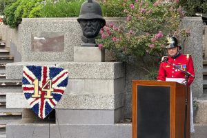 La 14&ordf; Compa&ntilde;&iacute;a record&oacute; al M&aacute;rtir Felipe Dawes Martindale, a 46 a&ntilde;os de su partida