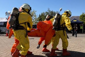 HazMat-Santiago apoy&oacute; a la PDI en ejercicio de neutralizaci&oacute;n de amenaza radiactiva