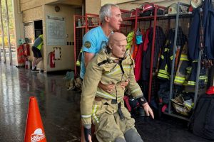 Comandante del CBS particip&oacute; en rutinas de acondicionamiento f&iacute;sico de la 15&ordf; Compa&ntilde;&iacute;a