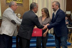 Tercer Comandante y Director de la 2&ordf; Compa&ntilde;&iacute;a reciben estudio sobre riesgo patrimonial del barrio La Chimba