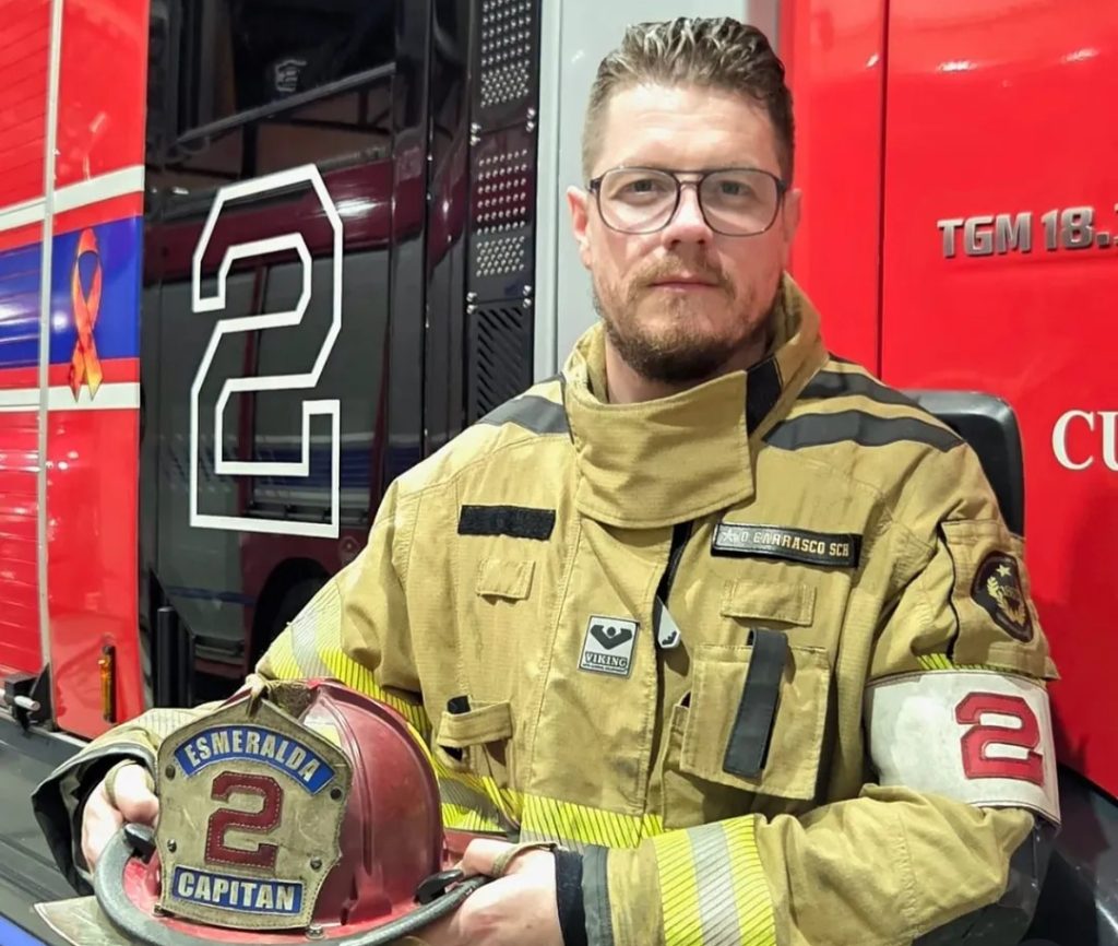 Voluntario Honorario &Oacute;scar Carrasco Sch&auml;fer es el nuevo Capit&aacute;n de la 2&ordf; Compa&ntilde;&iacute;a