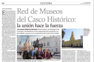 El MuBo en reportaje de El Mercurio sobre museos del casco hist&oacute;rico de Santiago