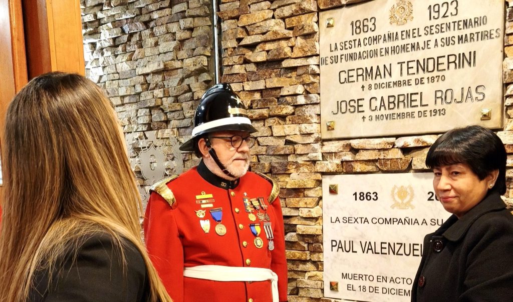 La 6ª Compañía ejecutó cuatro actos en memoria del Mártir Paul Valenzuela Muñoz
