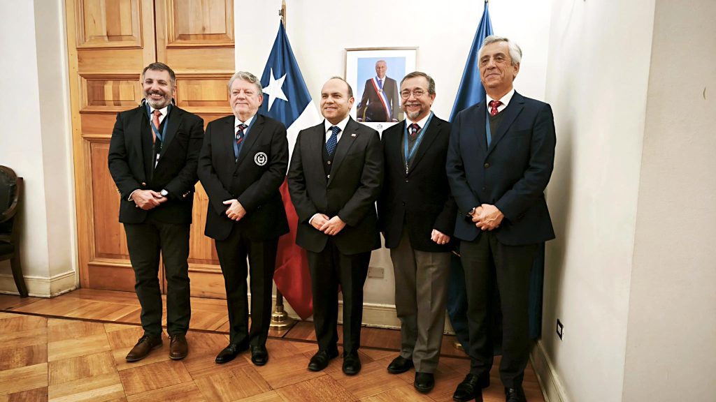 Superintendente se reunió con el Subsecretario del Interior, Máximo Pavez