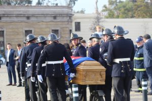 Funeral y velatorio del Voluntario Honorario Enrique Krauss Rusque (Q.E.P.D.)