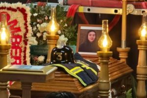 Delegaci&oacute;n del CBS concurri&oacute; al funeral de la M&aacute;rtir Nicol Ceballos Acu&ntilde;a