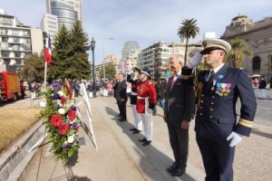 Cuarta Compa&ntilde;&iacute;a &ldquo;Pompe France&rdquo; conmemor&oacute; D&iacute;a Nacional de Francia 