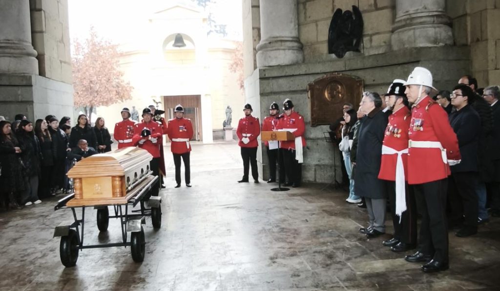La 3&ordf; Compa&ntilde;&iacute;a dio el &uacute;ltimo adi&oacute;s al Voluntario Honorario Jorge Fuentes Fuentes (Q.E.P.D.)