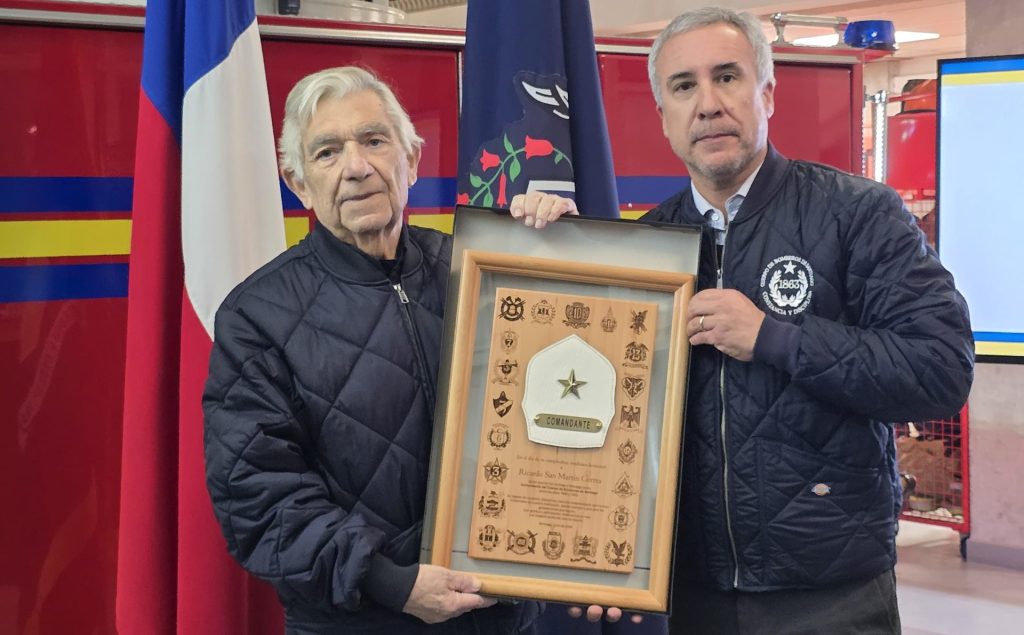 La 13ª Compañía “Providencia” rindió homenaje al ex Comandante Ricardo San Martín