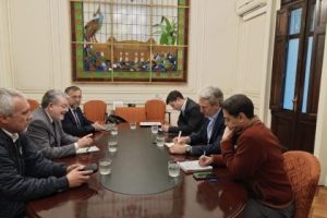 Superintendente se reuni&oacute; con el presidente del Metro